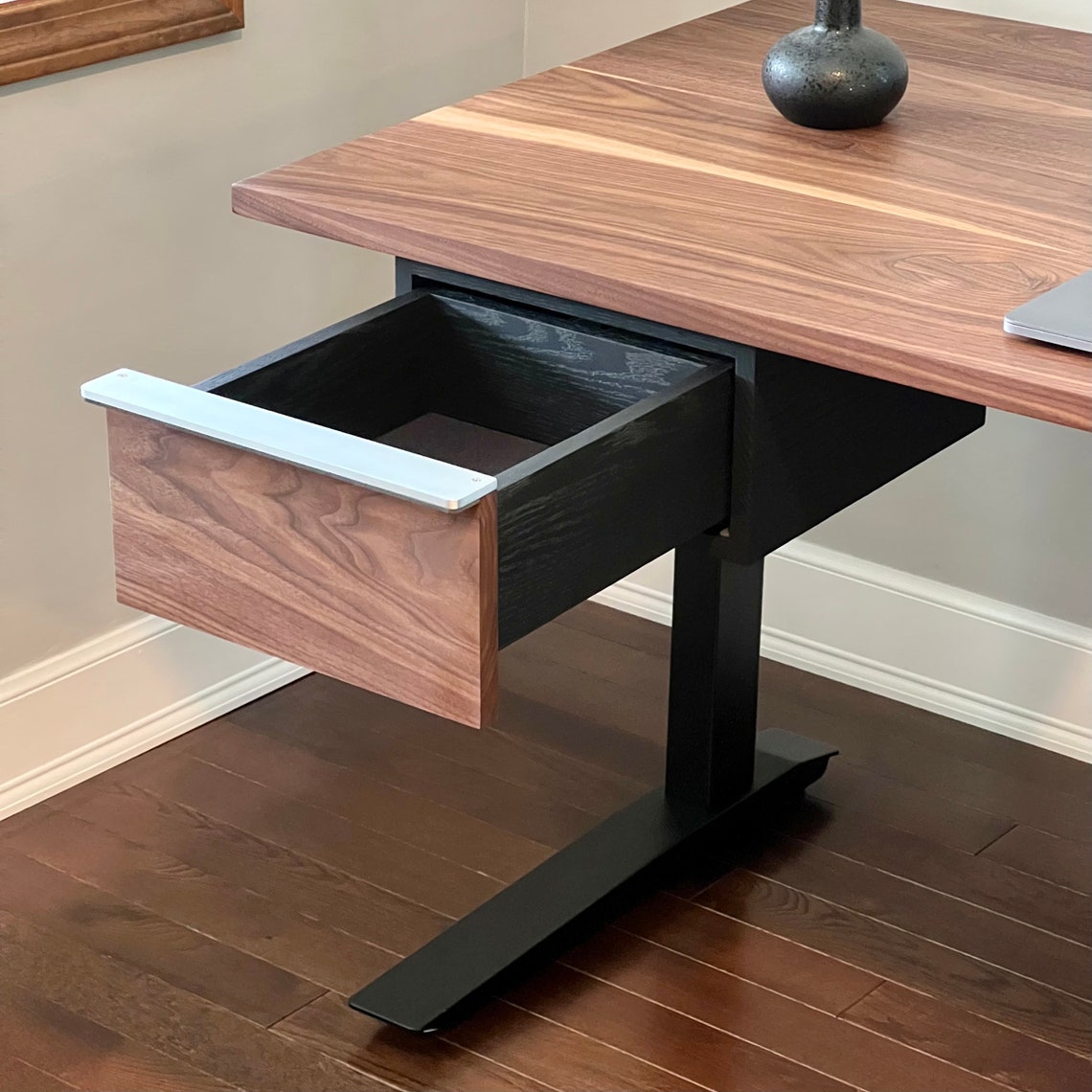 Standing Desk Drawer Undermount Desk Drawer Desk Storage Etsy