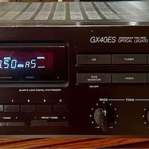 Sony STR-GX40ES Stereo-Receiver, Es-Serie, AM/FM-HiFi-Verstärker, getestet und funktionsfähig