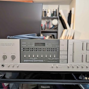 Pioneer SX-7 Vintage Stereo Receiver 1980s – Phono Input, Silver Hi-Fi Amp, Tested Working, Japan Audio