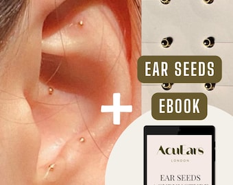 Original Ear Seeds, ACU Seeds KIT - Acupressure Ear Seeds + PDF Instruction