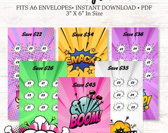 Comic Savings Bundle  ~ Save 218 Dollars ~ Low Income ~ Fits Inside A6 Envelopes ~ PDF