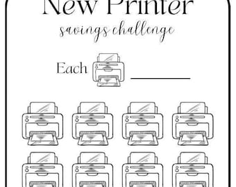Printer Savings Challenge: A6 Envelope Tracker (PDF)