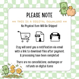 Vehicle Maintenance Savings Challenge ~ Save 500 Dollars ~ Low Budget ~ Fits Inside A6 Envelopes ~ PDF image 2