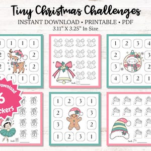 Tiny Christmas Savings Challenges ~ Low Income ~ Printable PDF