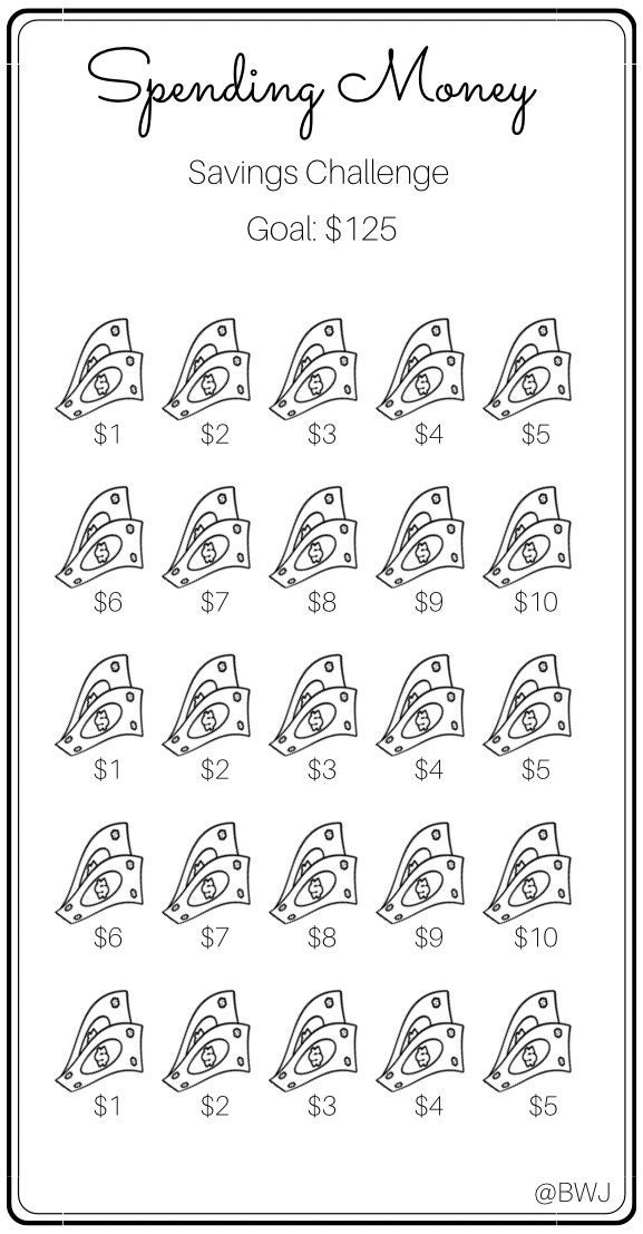 ★うさこ★ A6リフィル　savings challenge A6 Saving Challenge Printable Bundle - M435 – mrsneat