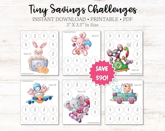 Animal Savings Challenge: Budgeting Printable (PDF)