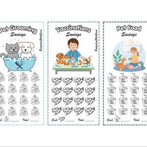 Pet Care Savings Bundle: Grooming, Food, Vaccinations A6 Envelope Inserts (PDF) image 3