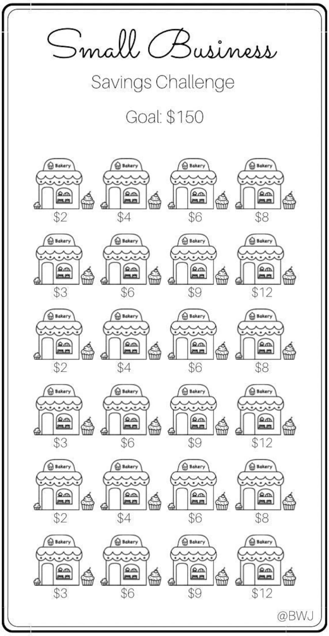 Small Business Savings Challenges ~ Save 150 ~ Low Budget Small Business Savings Challenges ~ Save 150 ~ Low Budget