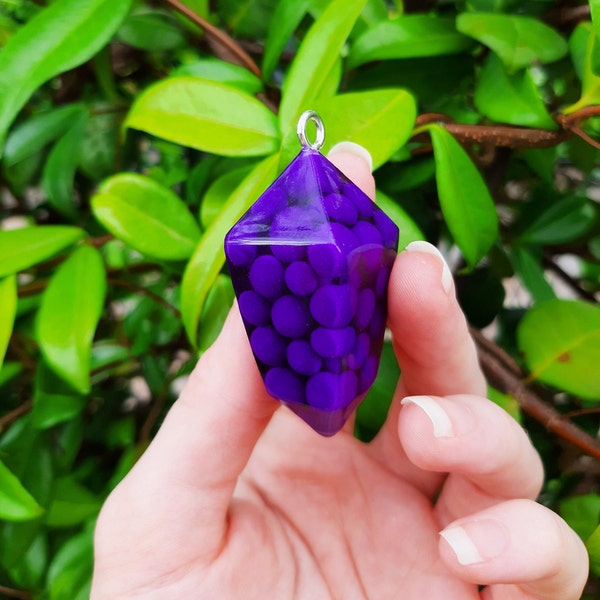 FFXIV Poly Grape pendant NEW VERSION!