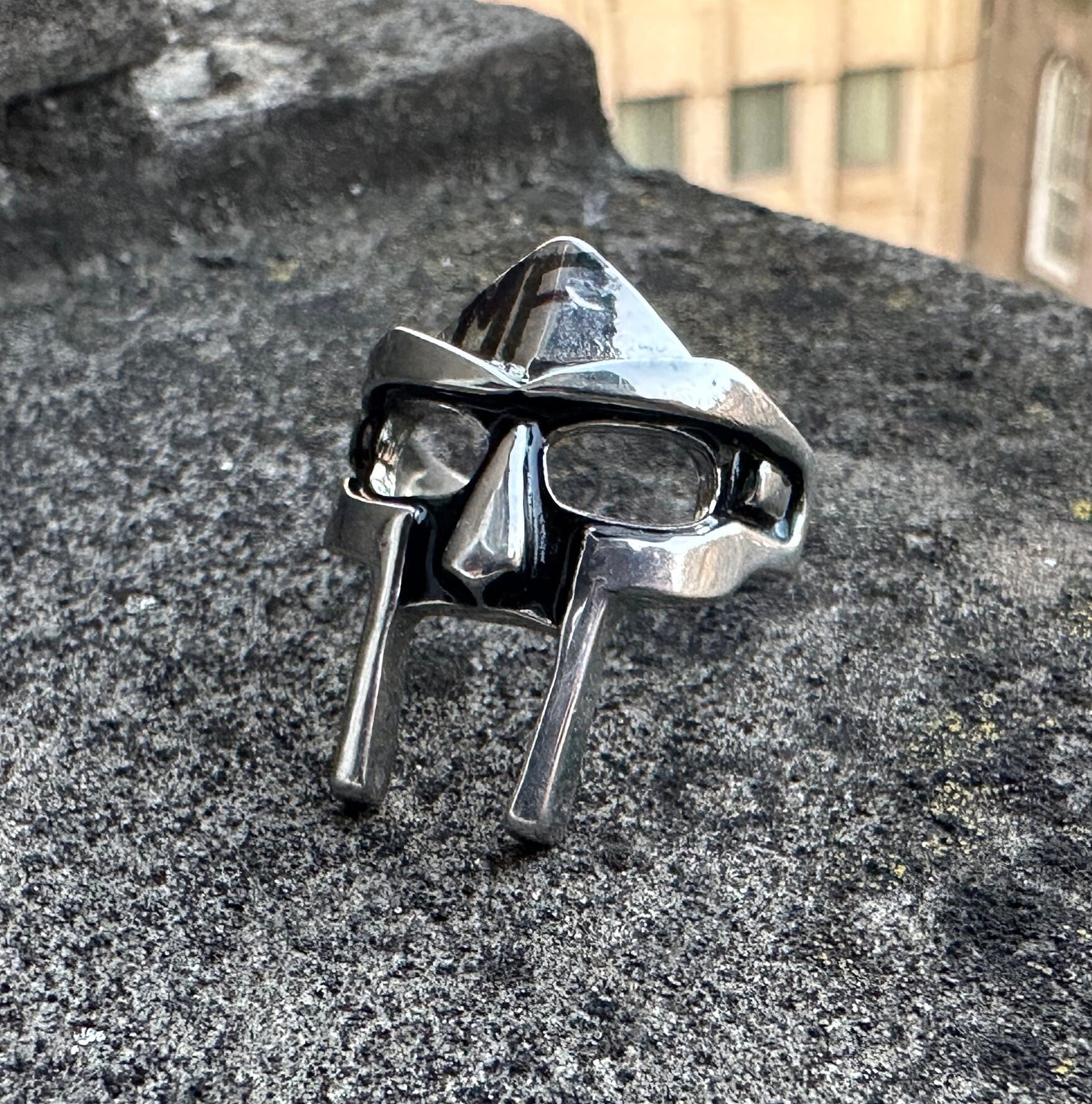 Mf Doom Ring Etsy Norway