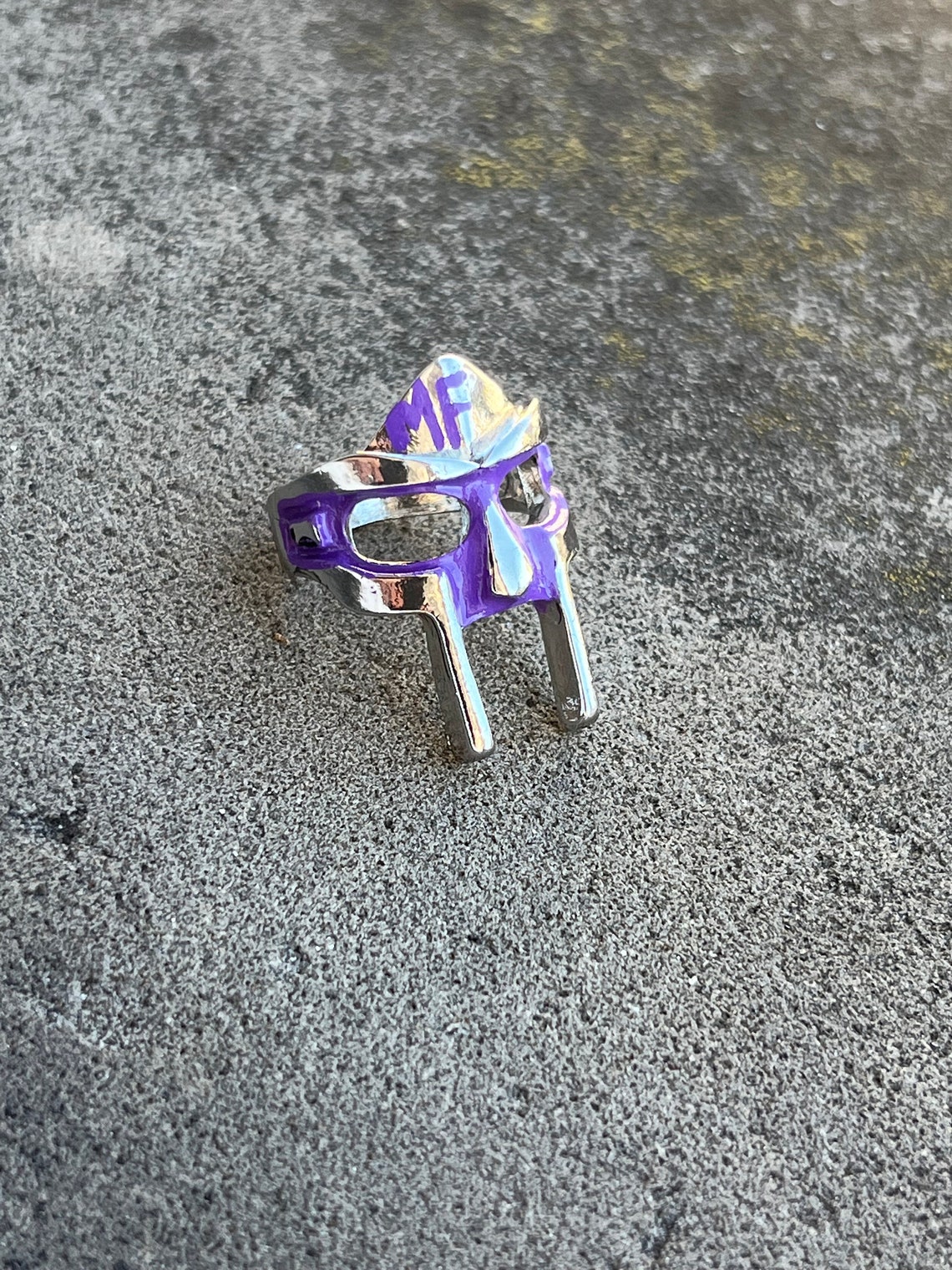 MF DOOM Ring Handmade Doomsday Ring - Stainless Steel in Various Sizes ...