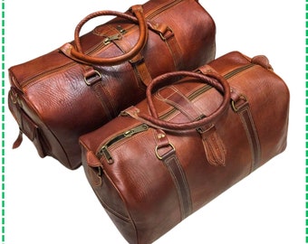 Duffle Bag, leather duffle handmade travel bag, leather weekender, duffel for men and women, holiday bag, groomsman gift