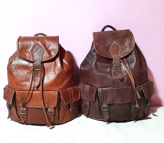 black leather backpack ladies Women 13.8 in. Black Backpack Leather Backpacks Casual Teenagers Backpack Sac