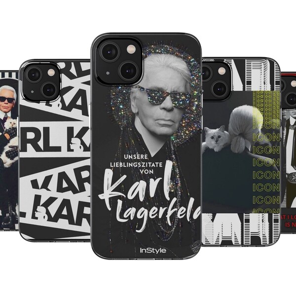 Coque pour Iphone Karl Lagerfeld 12/11/2012 Pro / 13 / 13 Pro / 14 / 14 Pro / Samsun S23, S22, S21, S20, S22 ulta