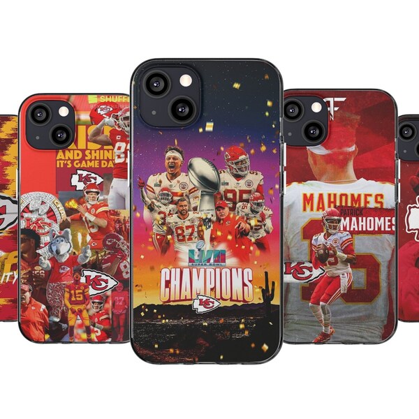 Kansas City Chiefs NFL Phone Case with iPhone 12/13/14 Pro Max 11/12/13/14 Pro/15 12/13/14 Mini XR/7/8 X/Xs 7 8 6 Plus / Samsung