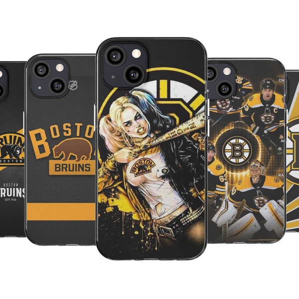 Boston bruins phone case Hockey phone case Apple iPhone Samsung Galaxy Google Pixel hockey phone case, İphone 15/14/13/12/11/XR Samsung