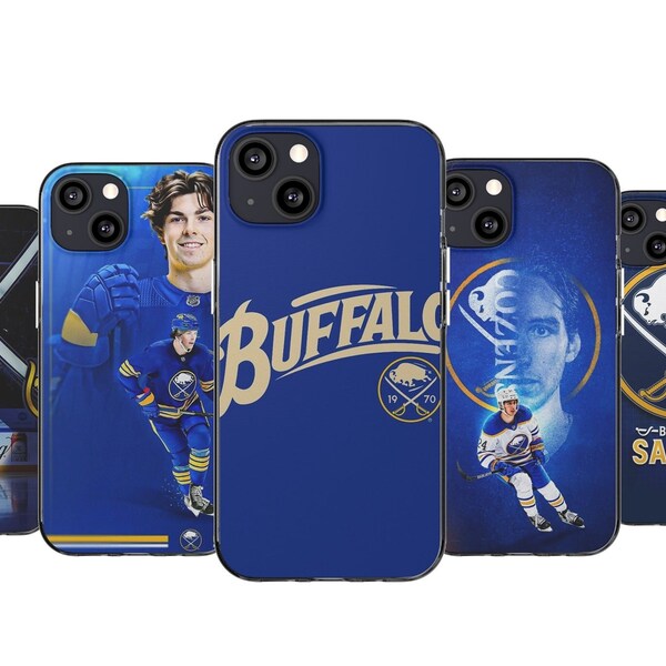 Buffalo Sabres Team Hockey Nhl Phone Case for iPhone 15 14 13 12 11 Pro Max Case iPhone 14 Xs Max XR 7 8 14 15 Pro Plus SE, Samsung