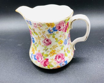 Radford Chintz Engelse Vintage Creamer Jug Floral UK Kruik