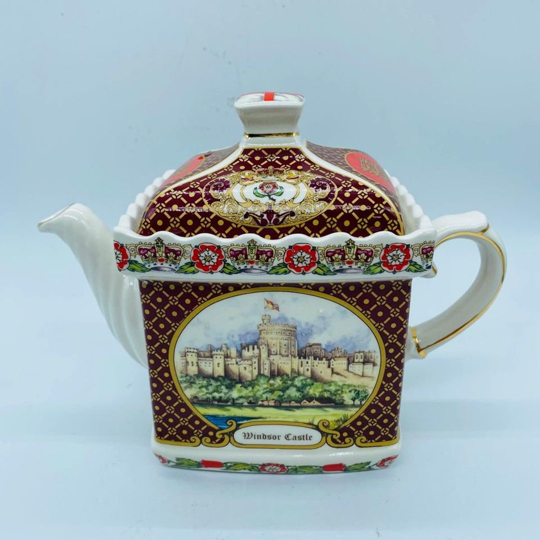 Vintage Windsor Castle by James Sadler Teapot British UK Etsy