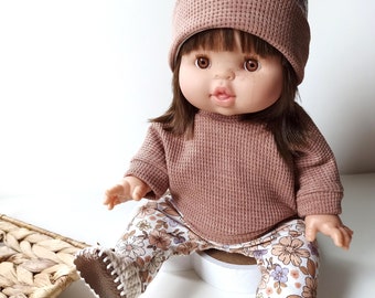 Puppenkleidung, Pullover Hose Mütze für Puppen 32-43 cm( Minikane, Baby Annabelle, Baby Born)