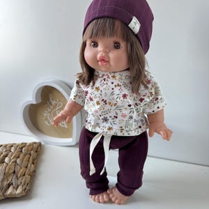 T-Shirt Hose Mütze für Puppen Paola Reina Gordi (Minikane), Puppenkleidung, clothes for dolls Minikane