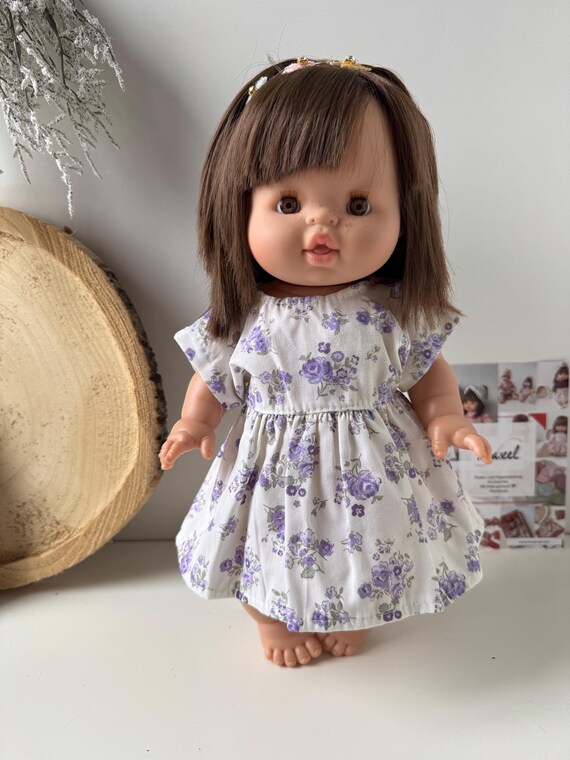 Doll Dress for Paola Reina Minikane 34–36 cm – Handmade Clothes