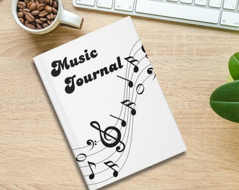 Music Journal, Musician Journal, Music Lover Journal, Songwriting Journal, Gift for Musician, Gift for Music Lover, Lyric Journal