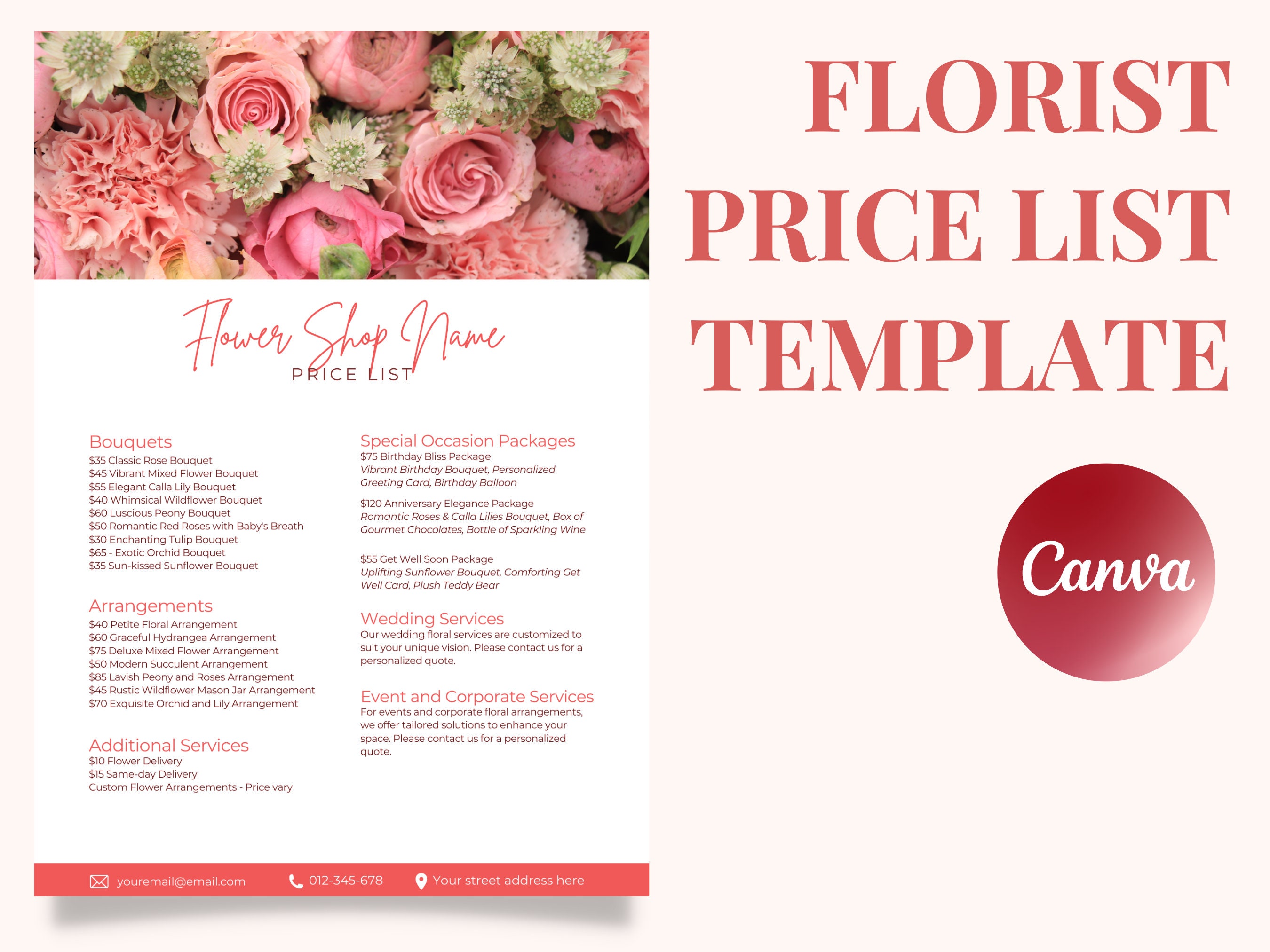 Price List Average Bouquet Cost Silk Flowers Average Cost Of