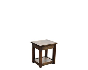 Kalamantan - Keraton II Nightstand | Wooden Nightstand | 1 Drawer Nightstand