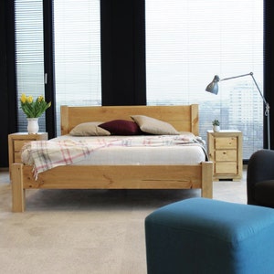 Kalamantan - Lombok Wooden Bed | Wooden Bed | Classic Bed | Solid Wood Bed Frame