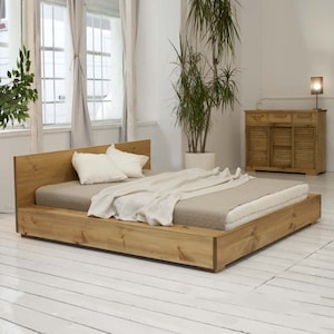 Kalamantan - Malang Wooden Bed | Wooden Bed | Classic Bed | Solid Wood Bed Frame