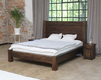 Kalamantan - Masamba Wooden Bed | Wooden Bed | Classic Bed | Solid Wood Bed Frame