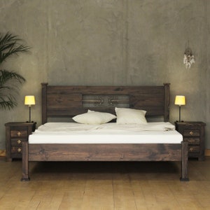 Kalamantan - Madura Wooden Bed | Wooden Bed | Classic Bed | Solid Wood Bed Frame