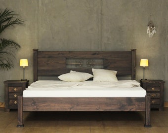 Kalamantan - Madura Wooden Bed | Wooden Bed | Classic Bed | Solid Wood Bed Frame