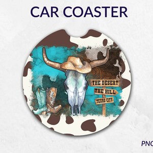 Car Coaster png, Car Coaster Western Designs, Car Coasters png, Car Coasters Sublimation, Instant Digital Download