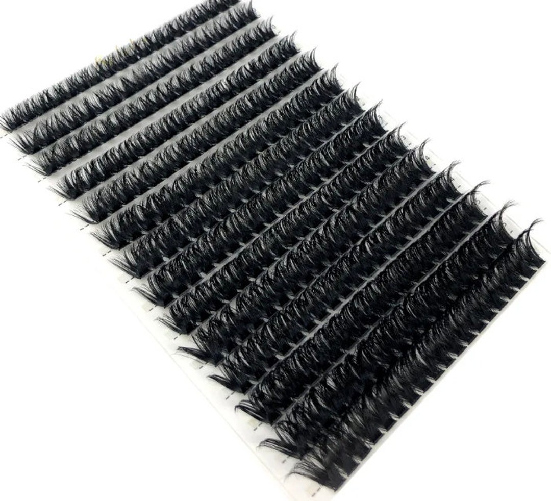 60D/80D Russia Volume Individual Eyelash 3D Mink Bundle Eyelashes