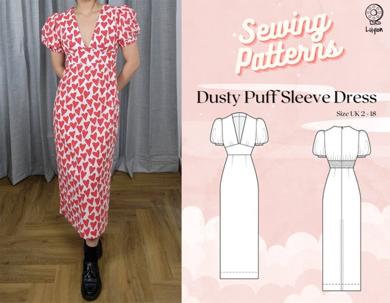 【WONDER WONDER】Pne Shirring Banding Puff S/Sleeve Mini OP ADD-ON Puffed Sleeves add-on pack for Bondi 22 and other