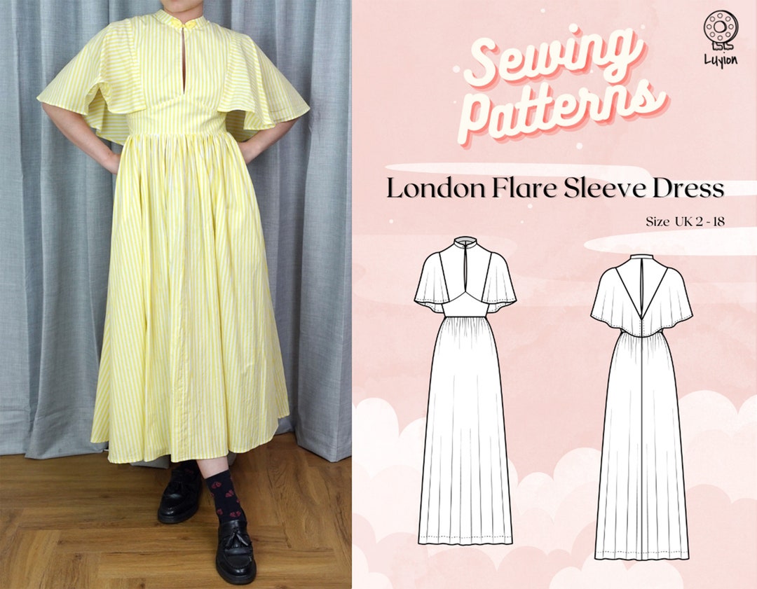 Mandarin Flutter Dress