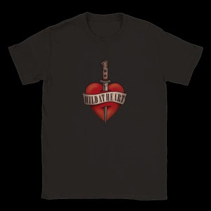 Wild at Heart Tattoo Logo T-shirt