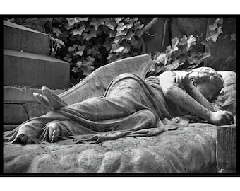 The Sleeping Angel Aluminum Print