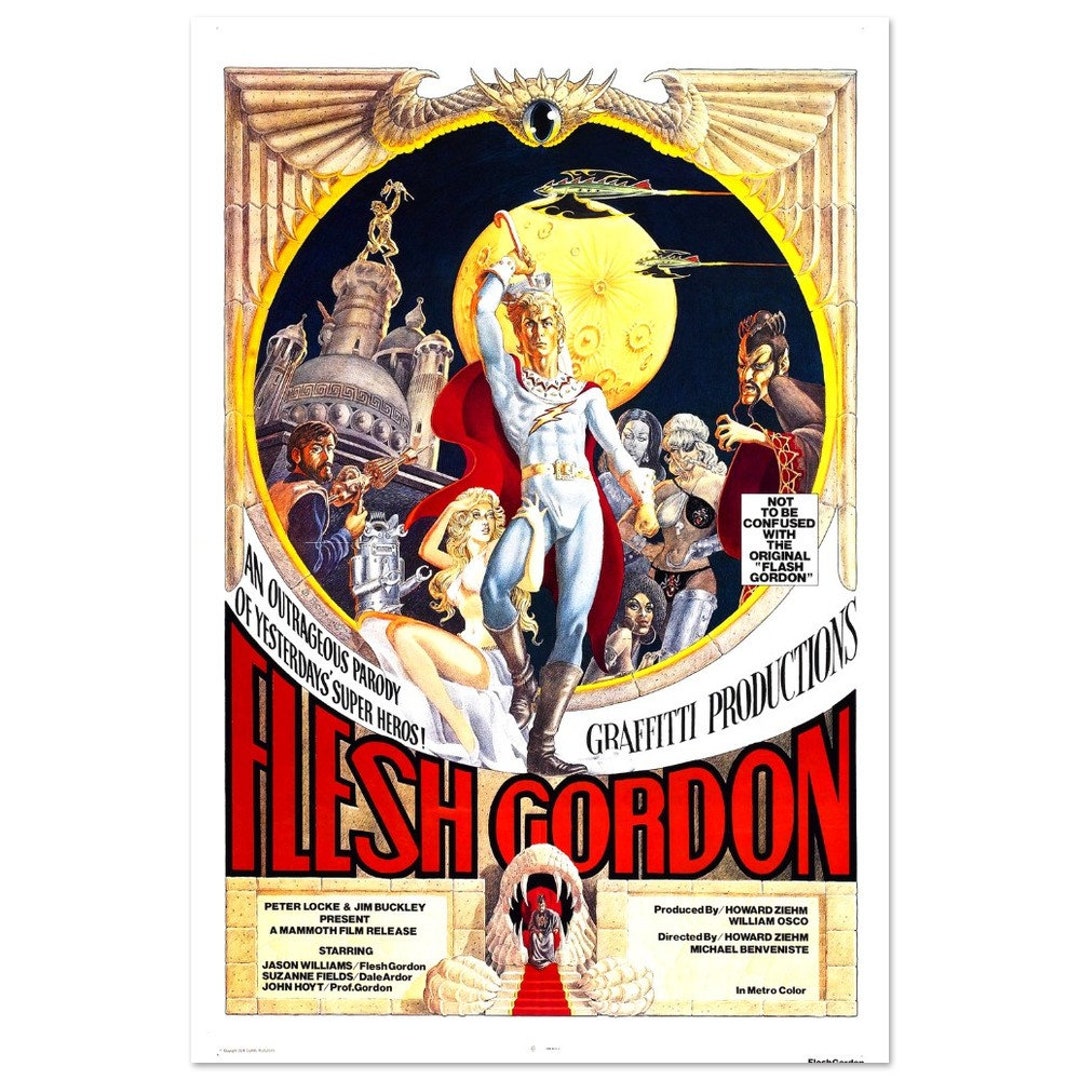 Flesh Gordon Cult Classic Movie Poster - Etsy