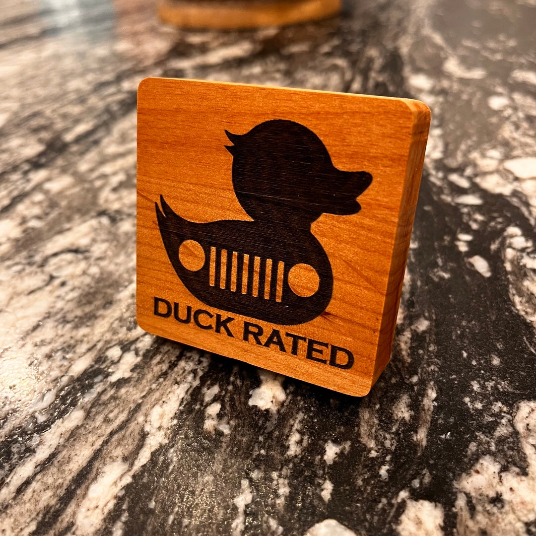 Duck Rated Jeep Tow Hitch Cover Cap JK Jku Wrangler Etsy