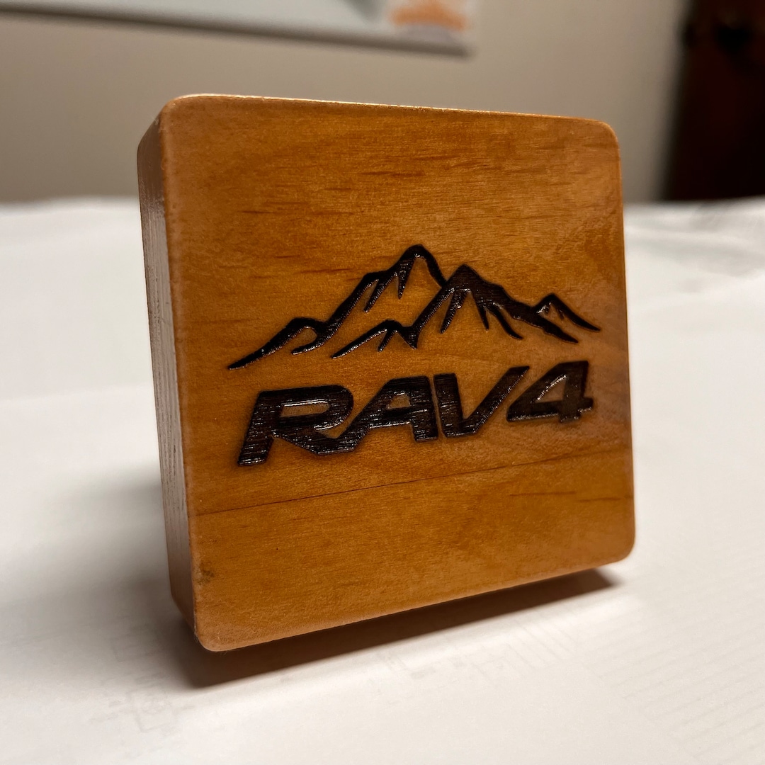 RAV4 Tow Hitch Cover Toyota RAV 4 Mountains Etsy