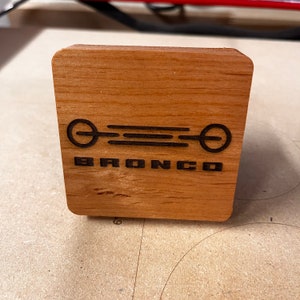 Ford Bronco / Bronco Sport - Tow Hitch Cover Cap Badlands Big Bend Black Diamond OuterBanks Wildtrak