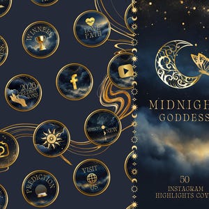 Mystical Instagram Highlights Cover | Insta Story Cover | IG Highlights | Instagram Story |Spiritual IG highlights | Magical Instagram Cover