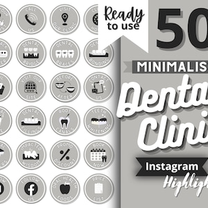 Dental Instagram Highlights Minimalist, Dental Clinic Instagram Story, Dentist Highlight Story, Dental Instagram Story Cover