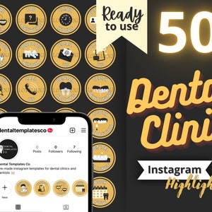 Dental Instagram Story Cover Highlights, Dental Clinic Instagram Story, Dental Clinic Icons, Dental Instagram Story Cover