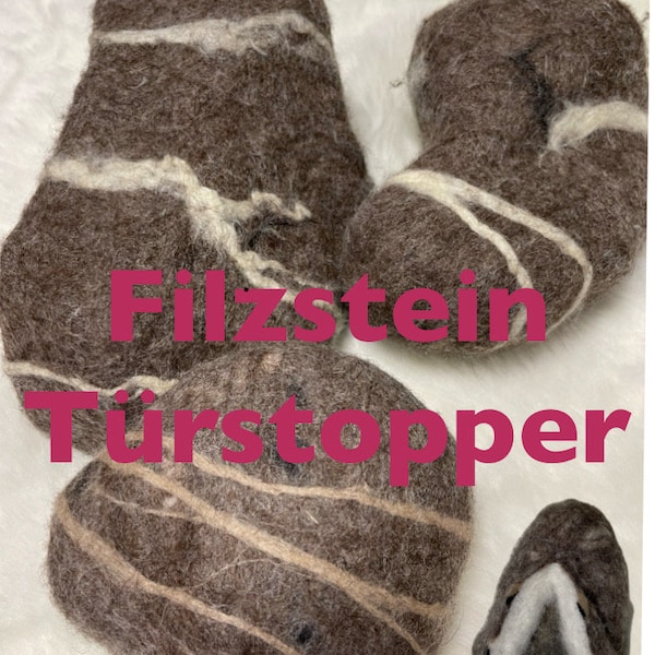 Türstopper Filzstein