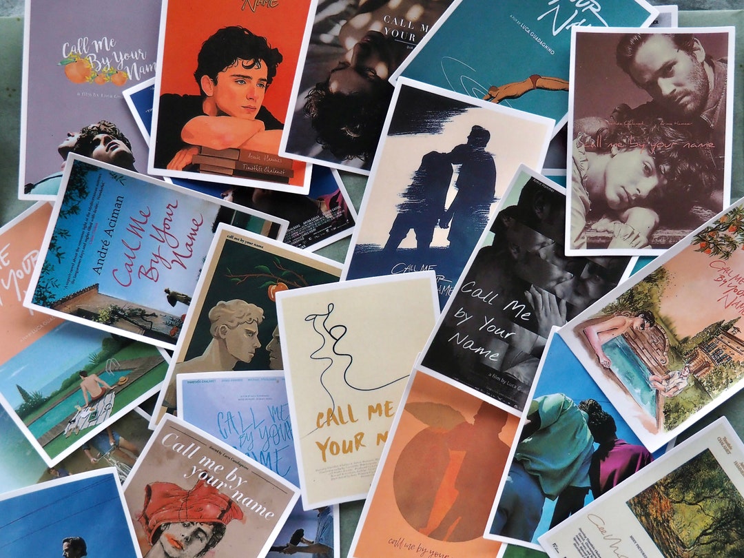 Call Me by Your Name Sticker Pack - Etsy