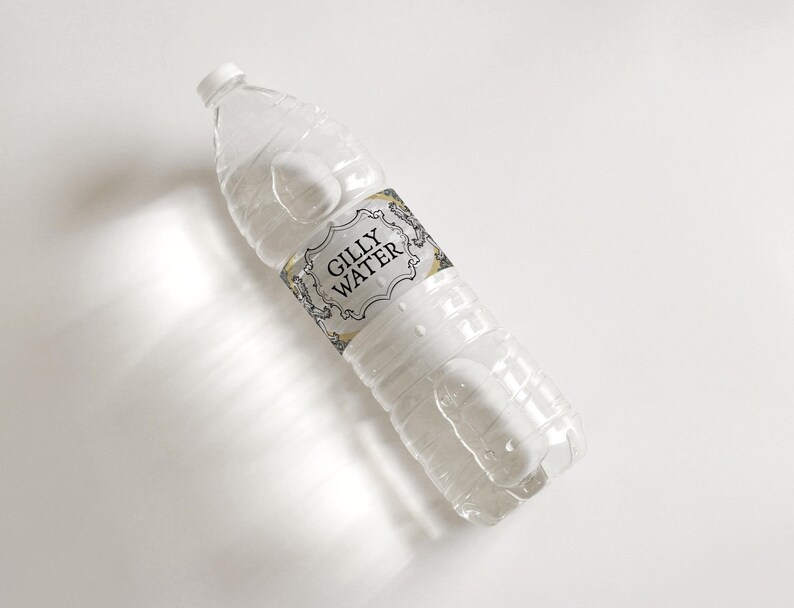 Printable Magic Water Bottle Labels, Gilly Water Label, Wizard Party ...